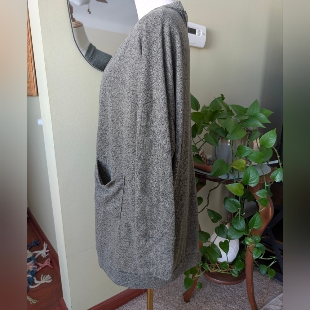Rue21 Women's Size XL Gray Open Front Cardigan Sweater - Picture 5 of 10